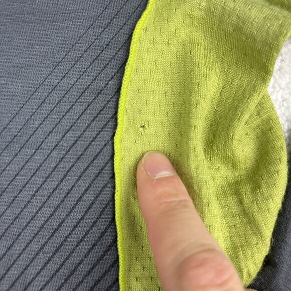 Icebreaker GT Lightweight Merino Wool Green Half Zip Base layer Men’s S Read* - Picture 9 of 16